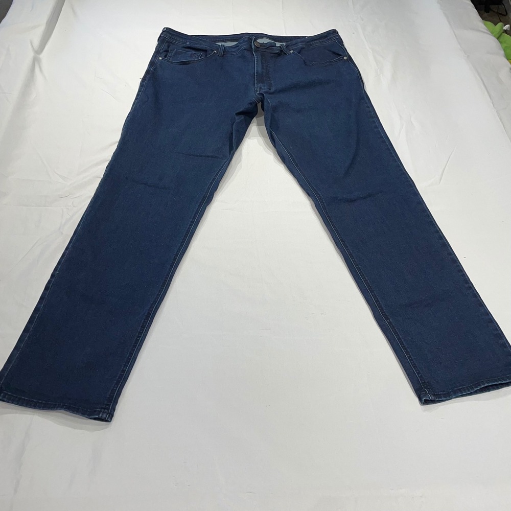 Buffalo David‎ Bitton Adam Slim Stretch Jeans Mens 40x32 Dark Wash Blue Denim